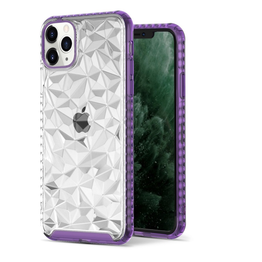 iPhone 11 Pro Max Case Clear 3D Diamond Case